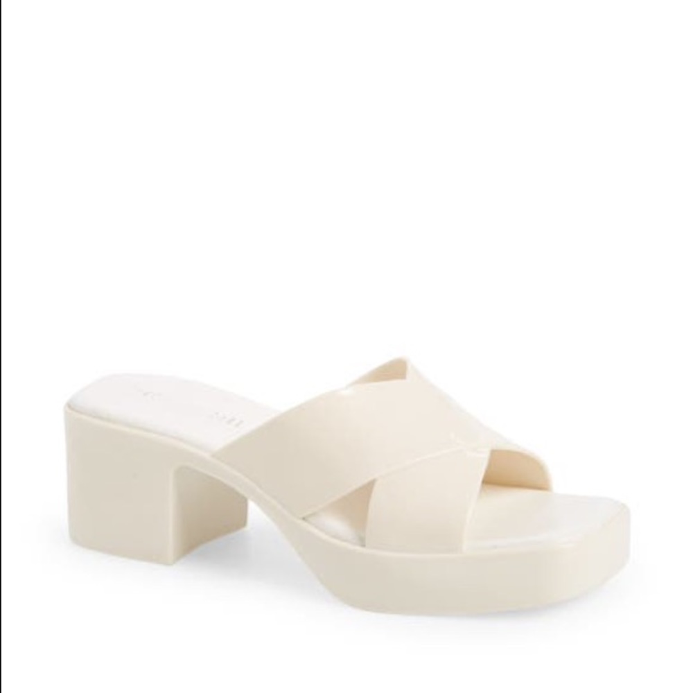 Jeffrey Campbell Women's Bubblegum Jelly Slides